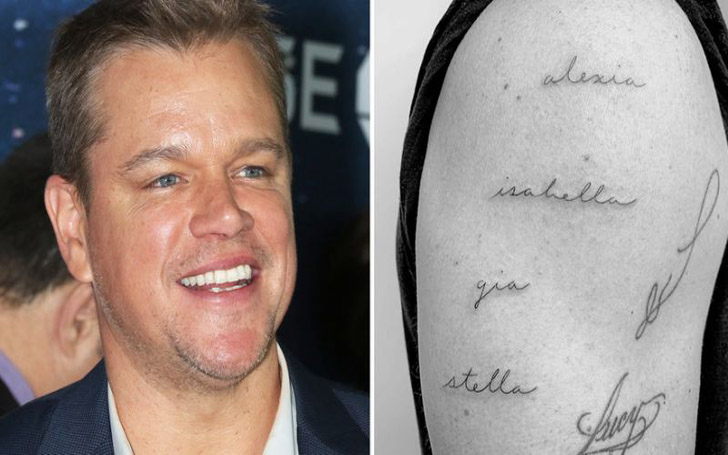Why Did Matt Damon Get Four New Tattoos? Learn Their Meanings Here!